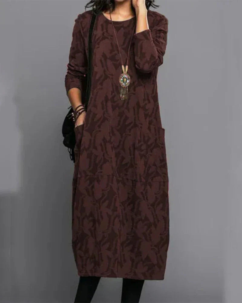 Women's Trendy Sunny Long Floral Dress for All Occasion