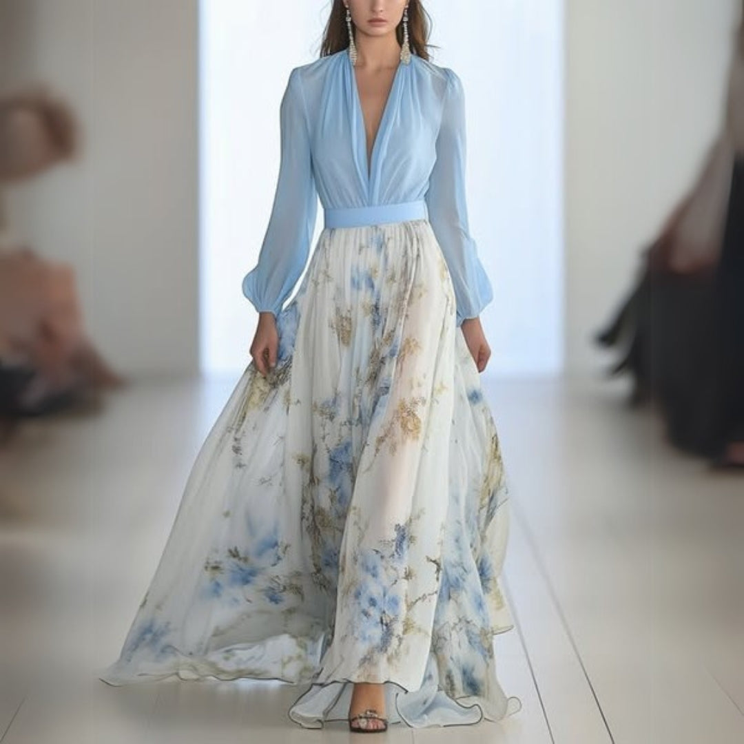 Women's Stunning Floral Maxi Party Dress for All Occasion