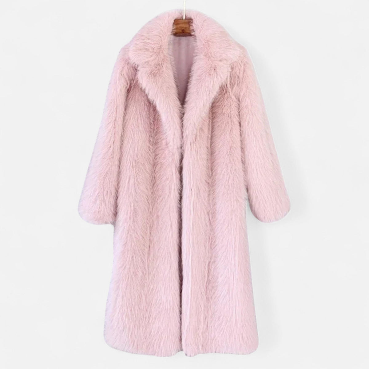 Women’s Timeless Long City Adventure Winter Faux Fur Overcoat