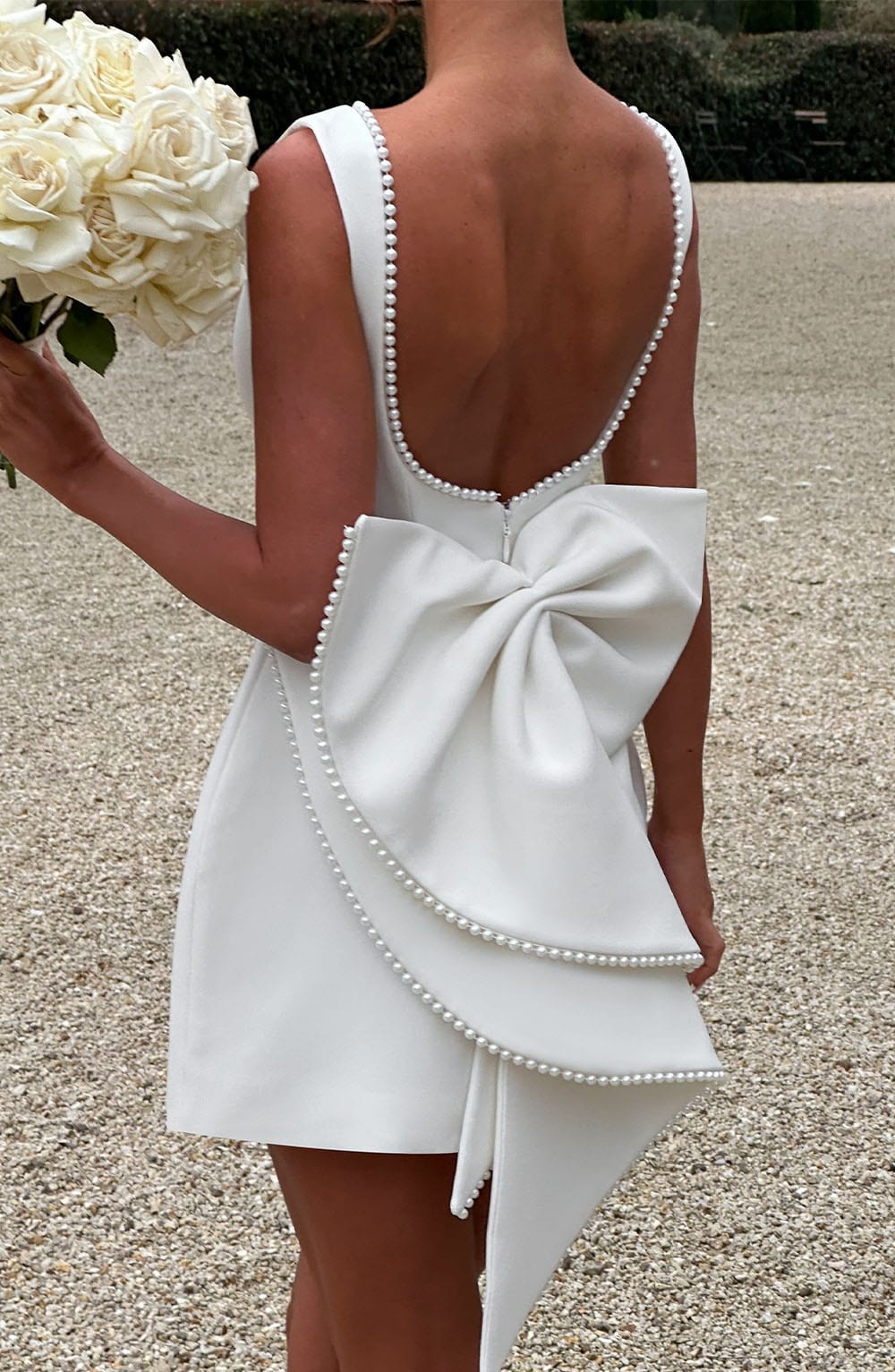 Fancy Cocktail Party Mini Wedding Guest Dress for Women