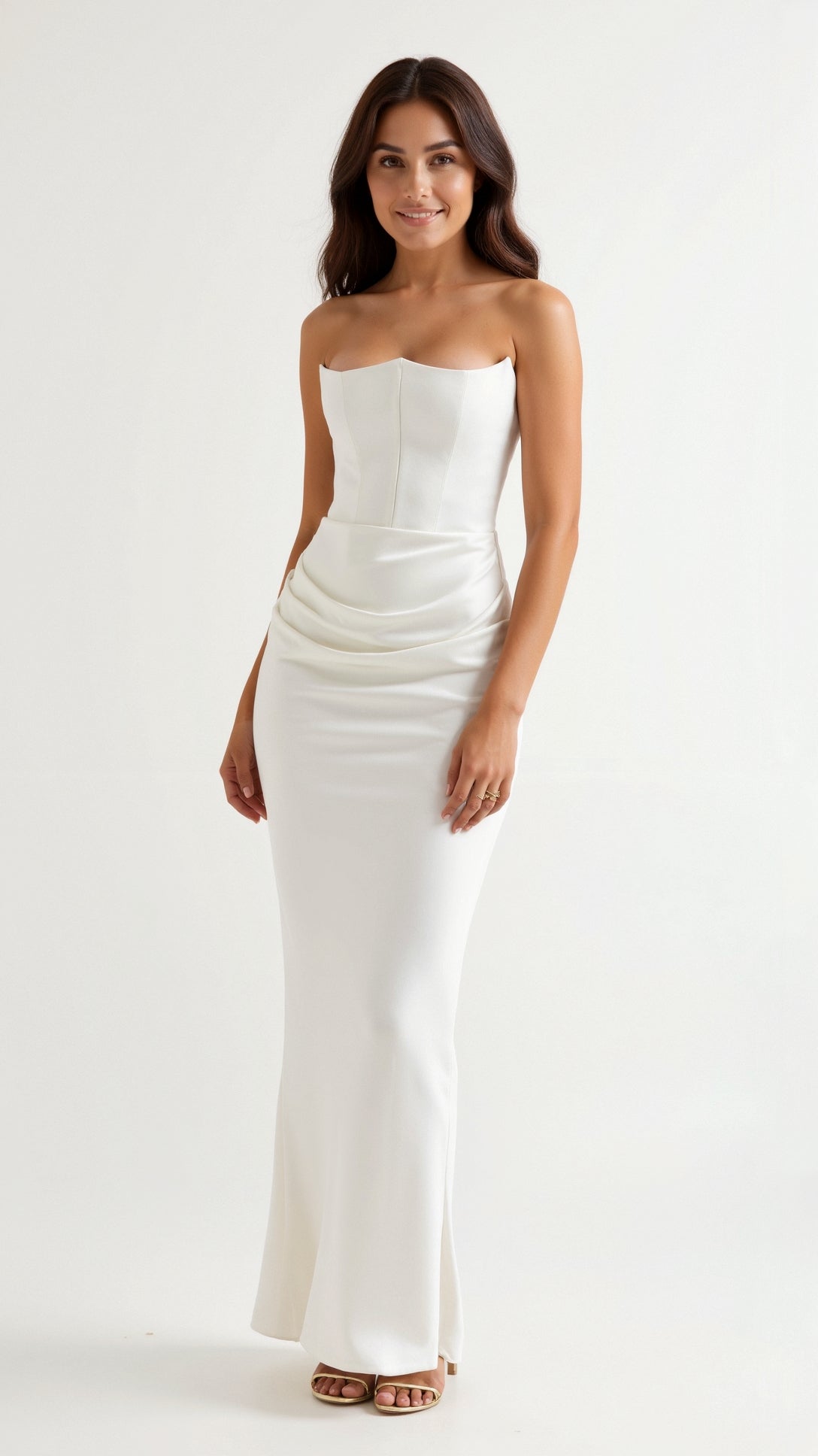 Women's Trendy Celebration Elegant Maxi Wedding Guest Dress