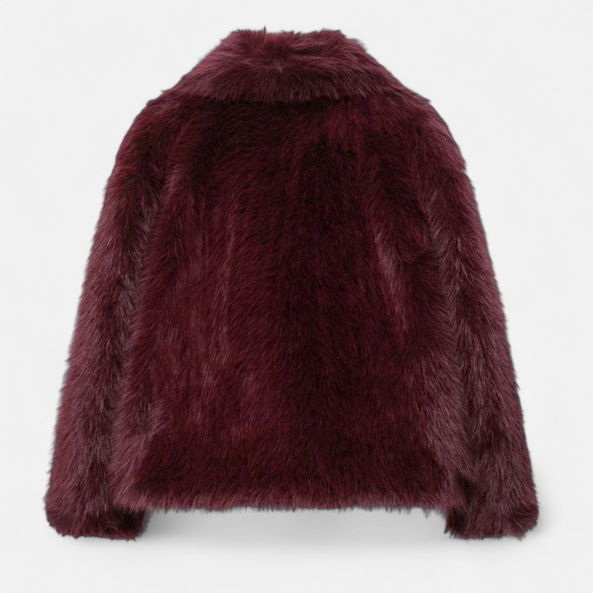 Women’s Cozy Fluffy Warm Plush Faux Fur Winter Coat