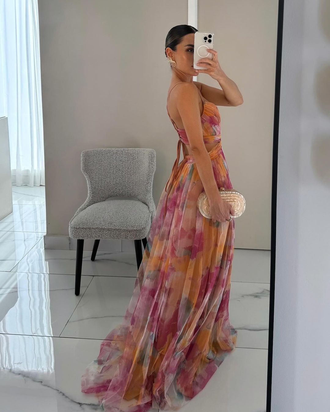 Women's Elegance Stunning Summer Floral Maxi Dress
