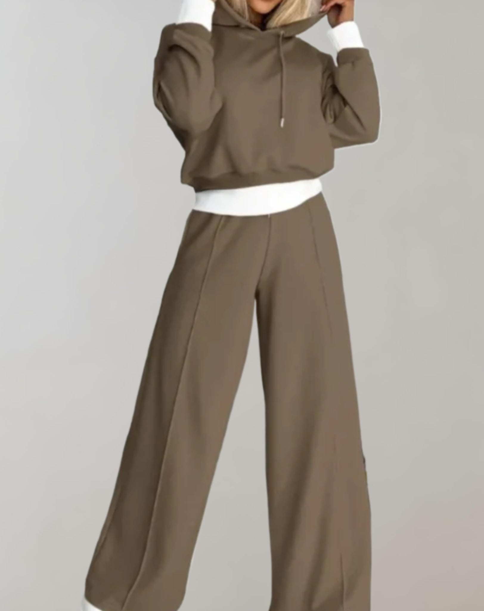Women’s Casual Hoodie Tracksuit Set Relaxed Everyday Fit