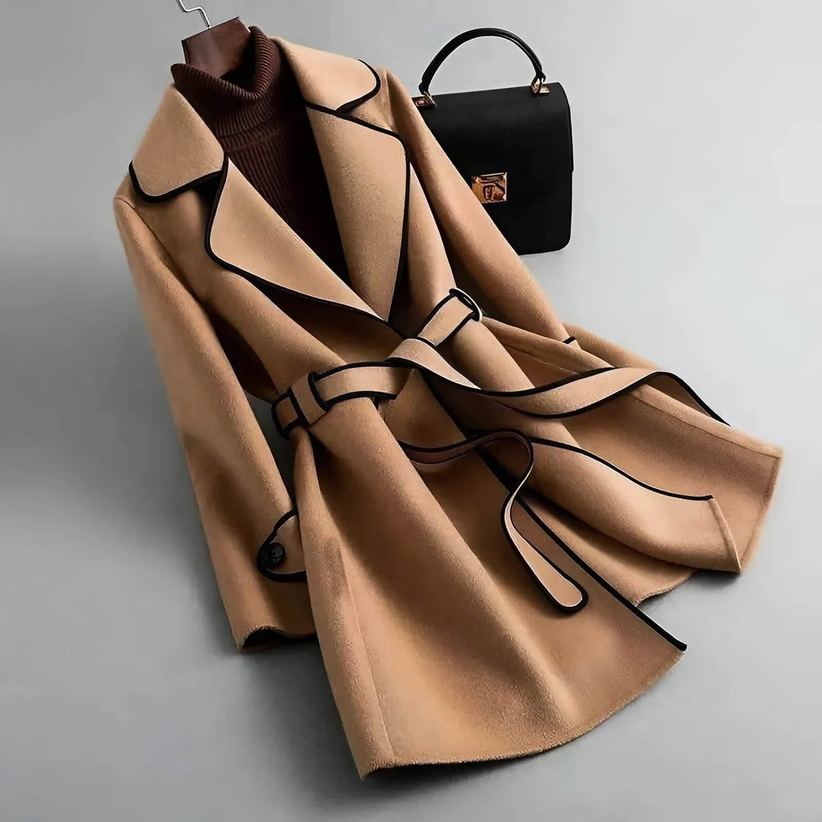 Elorisa | Women’s A-Line Wool Blend Coat