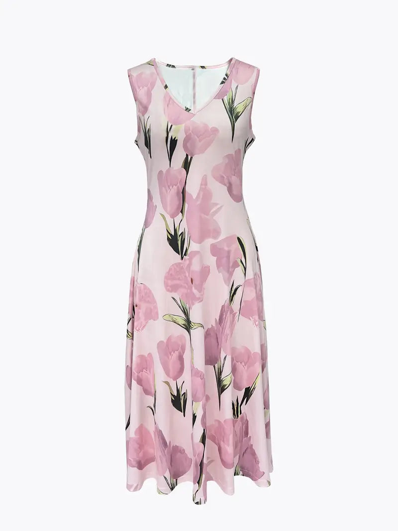 Women's Stunning Two-Piece Maxi Dress with Matching Cropped Jacket