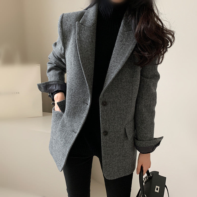 Women's Classic Versatile Business Outdoor Formal Blazer for Casual and Formal Outfits