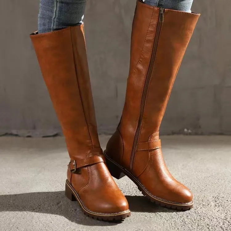 Women’s Fashionable Versatile Casual Outdoor Stable Boots