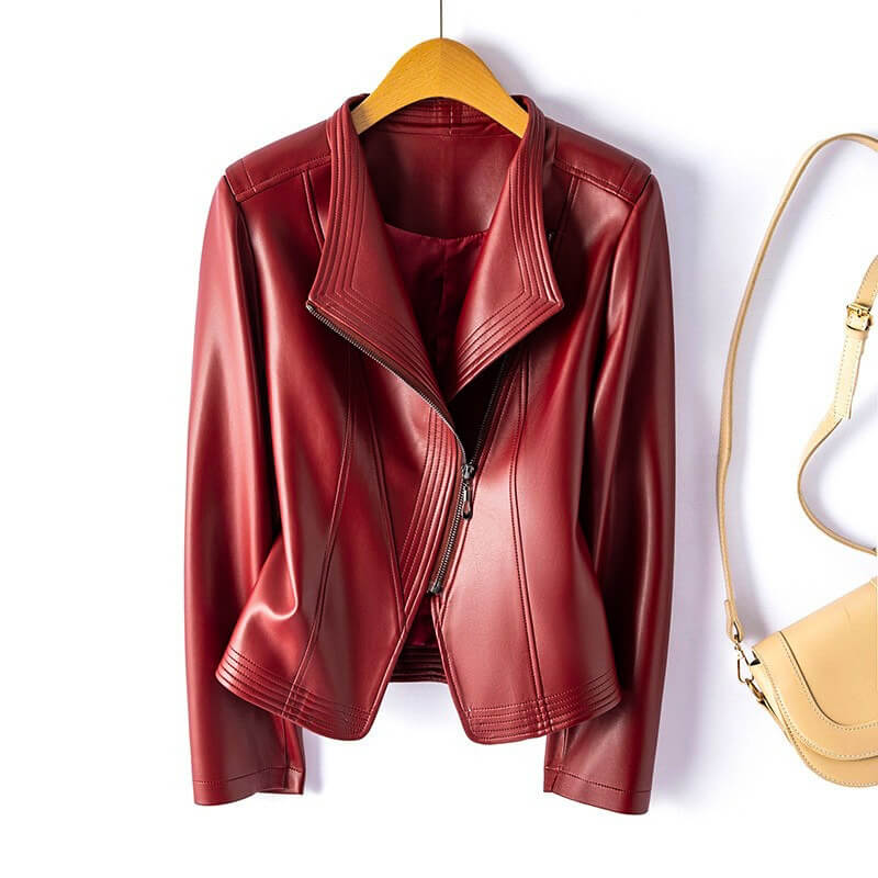 Veronica | Women’s Vegan Leather Moto Jacket