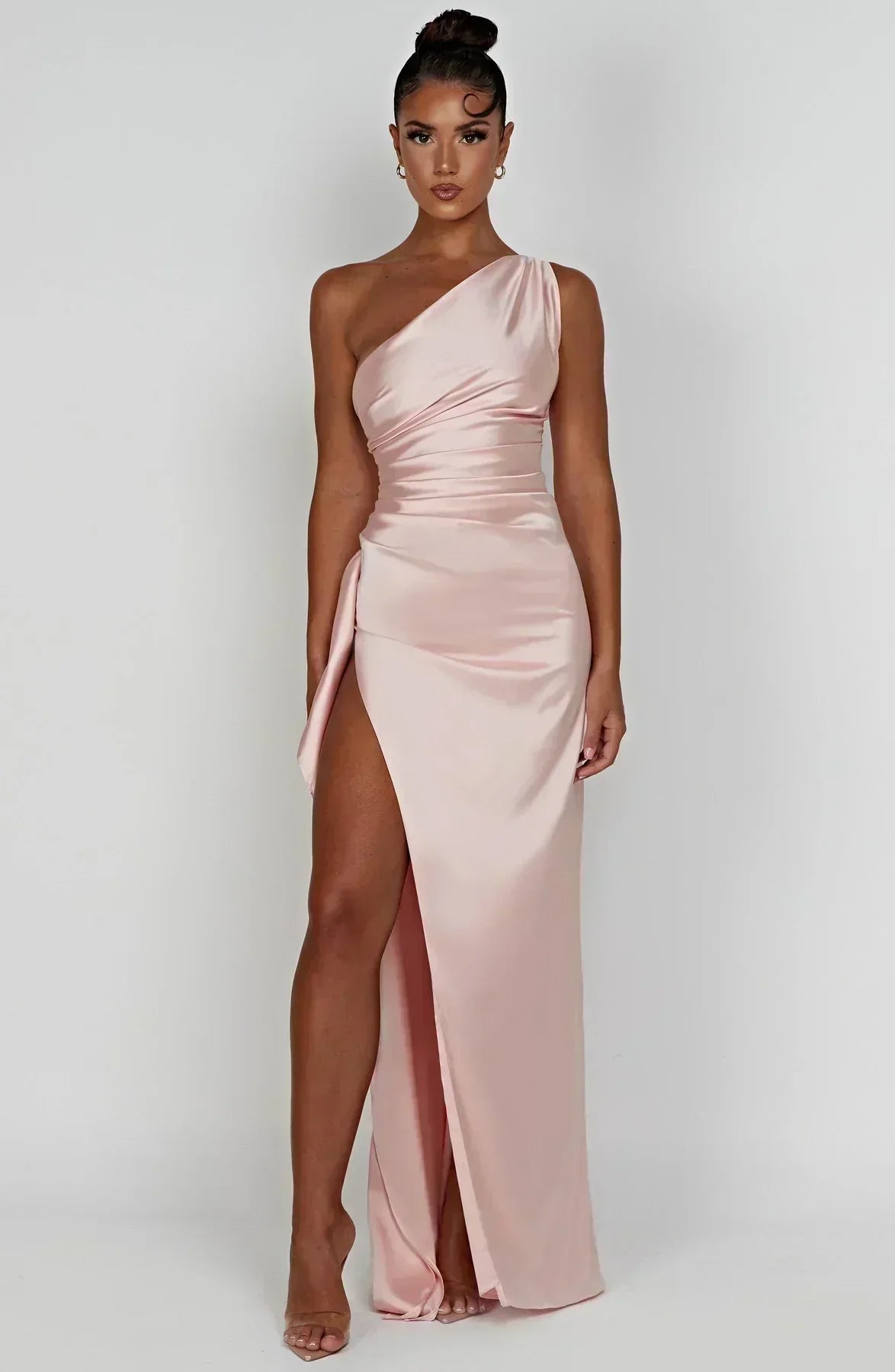 Stylish Formal Party Asymmetric Evening Dress for Women