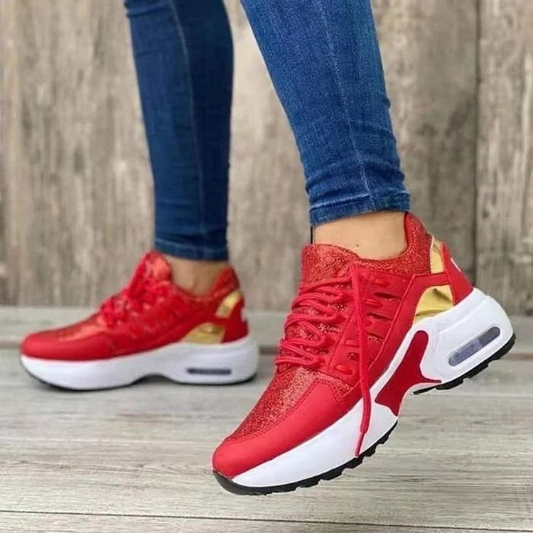 Outdoor Stable Non-Slip Athletic Cushion Support Air Trainers for Women