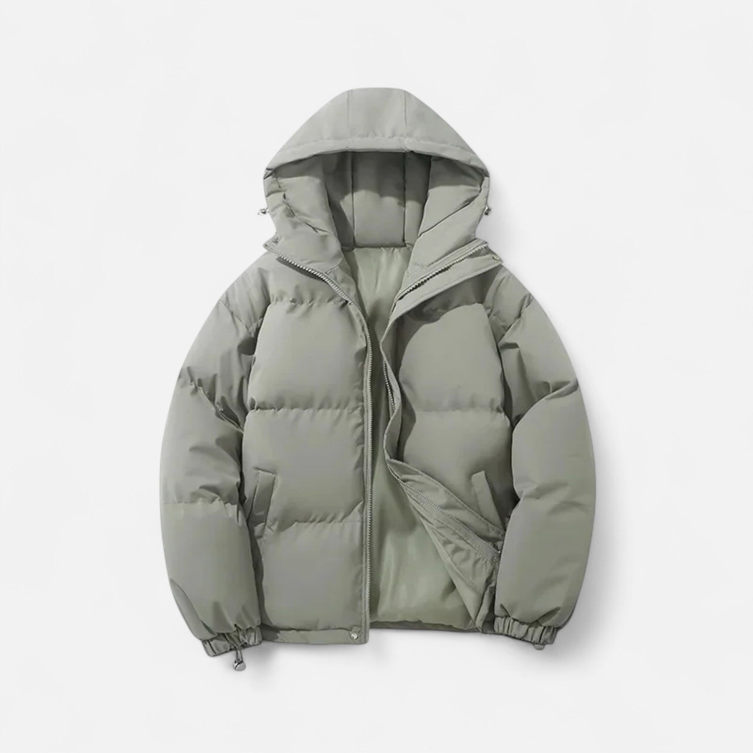 Versatile Insulated Unisex Hooded Thermal Puffer Jacket