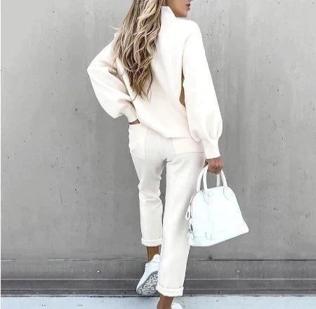 Women’s Matching Tracksuit Set Comfortable Casual Two-Piece